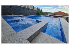 Delux apartment, heated pool Apartmán 1: (2+2) - Panorama foto 2