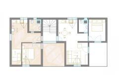 Apartmány Luca Apartmán 4 - Narančasti foto 4