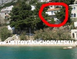 Apartmány Darka na pláži