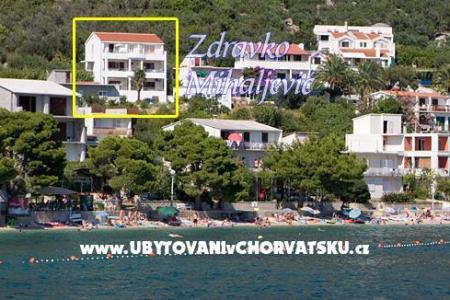 Apartmány  Zdravko  Igrane Chorvátsko