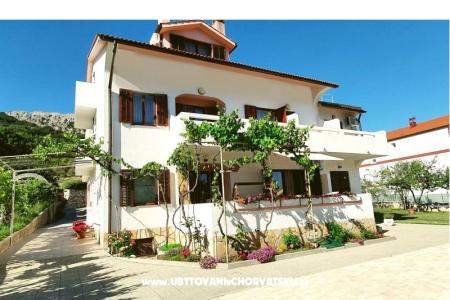 Apartmány Mirjana - Baška ostrov Krk Chorvátsko