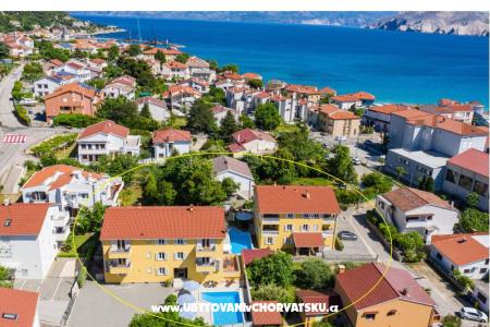 Apartmány Gorica 1- with Pool, 200 ostrov Krk Chorvátsko