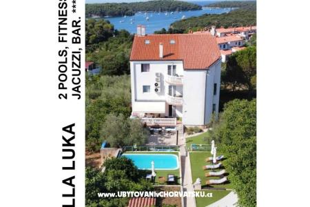Villa Luka - jacuzzi, pool, sauna Medulin Chorvátsko