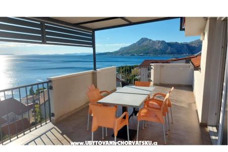 Apartmány  Mateo Pezo Omiš Chorvátsko