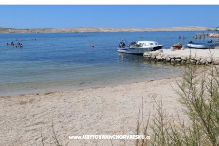 Apartmány ANA ostrov Pag Chorvátsko