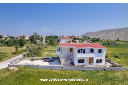 Apartmány Anica ostrov Pag Chorvátsko