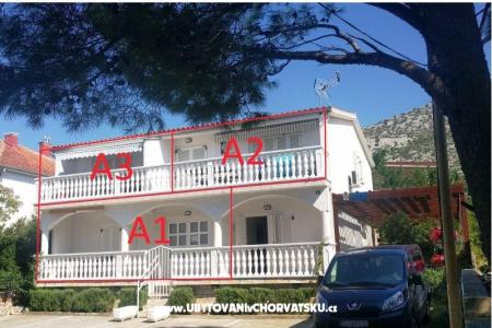 Apartmány Bosi i Goli Starigrad Paklenica Chorvátsko