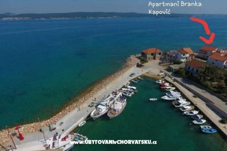 Apartmány Branka ostrov Pašman Chorvátsko
