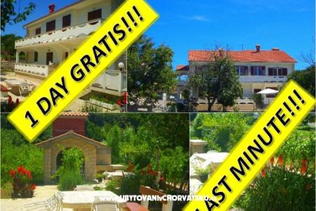 Apartmány Vesna ostrov Rab Chorvátsko