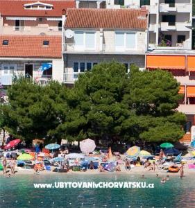 Apartmány PLAŽA Tučepi Chorvátsko