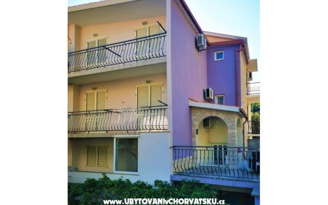 Apartmány Krvavica - ubytovanie Baška Voda Chorvátsko