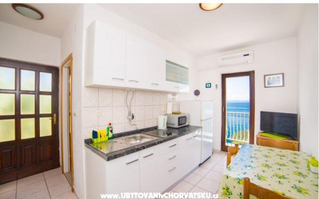 Apartmány with sea view - ubytovanie Baška Voda Chorvátsko
