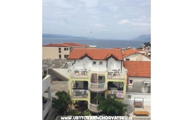 Villa Agneza - ubytovanie Baška Voda Chorvátsko