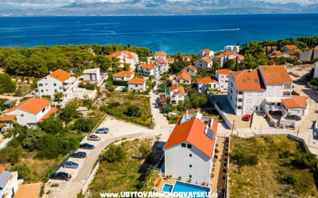 Apartmány La Perla - ubytovanie ostrov Brač Chorvátsko