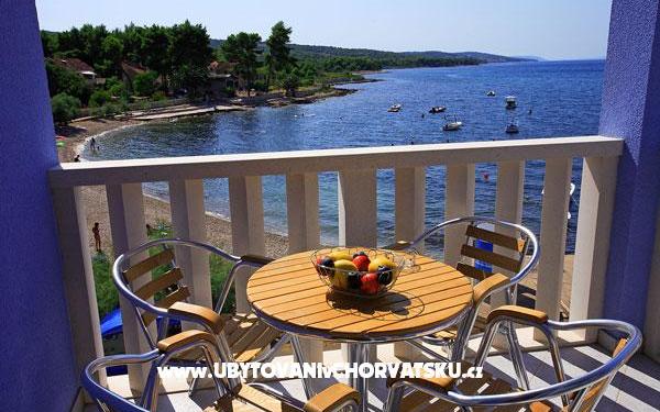 Apartmány Mirca - ubytovanie ostrov Brač Chorvátsko