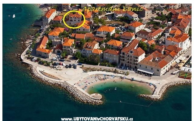 Apartmány Banić - ubytovanie ostrov Brač Chorvátsko