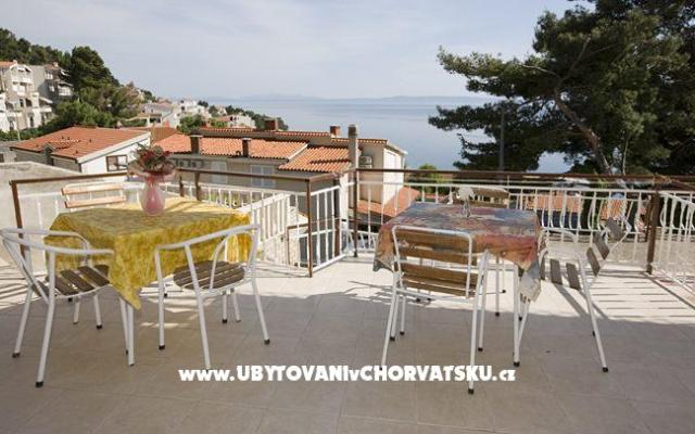 Apartmány Milenko - ubytovanie Brela Chorvátsko