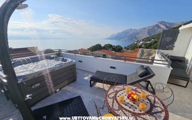Apartmány Panorama - ubytovanie Brela Chorvátsko