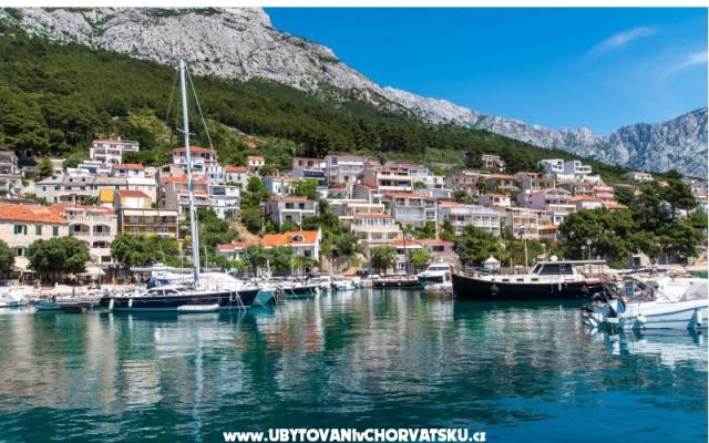 Beachfront Brela Apartmány - ubytovanie Brela Chorvátsko