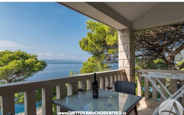 Beachview Apartmány/Free parking - ubytovanie Brela Chorvátsko