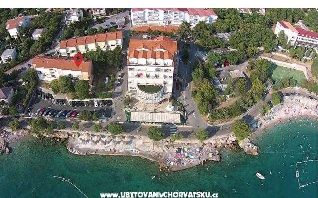 Apartmány Ana, Marta, Bruno - ubytovanie Crikvenica Chorvátsko