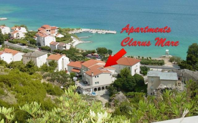 Apartmány Clarus Mare - ubytovanie Dugi Rat Chorvátsko