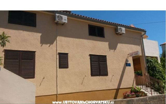 Apartmány Lada - ubytovanie Sv. Filip i Jakov Chorvátsko