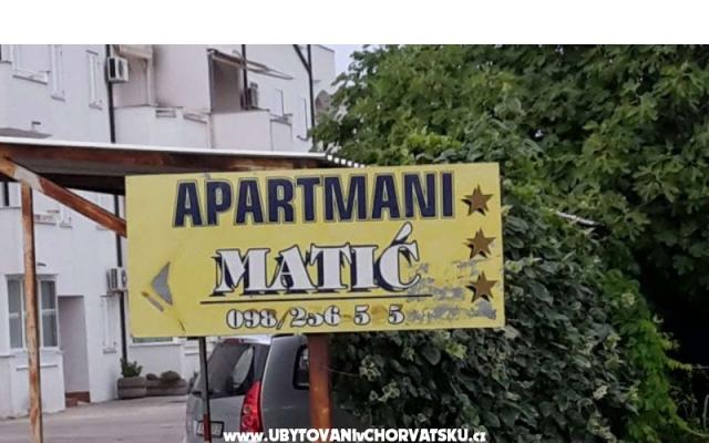 Apartmány Matic - ubytovanie Sv. Filip i Jakov Chorvátsko