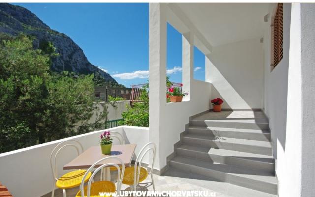 Apartmány i sobe Maslina - ubytovanie Gradac – Podaca Chorvátsko