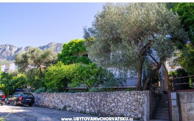 Apartmány Josip - ubytovanie Gradac – Podaca Chorvátsko