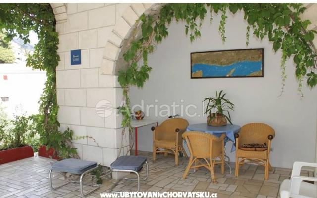 Apartmány Marta - ubytovanie Gradac – Podaca Chorvátsko
