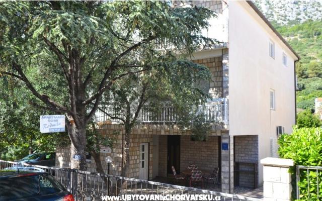 Apartmány Radmila - ubytovanie Gradac – Podaca Chorvátsko