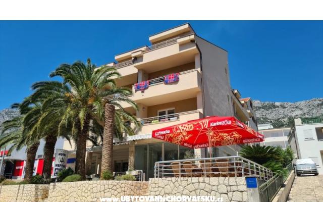 Hotel Neptun - ubytovanie Gradac – Podaca Chorvátsko