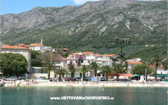 Vila Shutic Gradac - ubytovanie Gradac – Podaca Chorvátsko