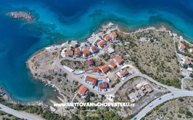 Apartmány Dina - ubytovanie Karlobag Chorvátsko