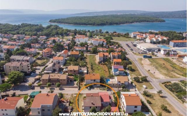 Apartmány Bačani-Punat  - ubytovanie ostrov Krk Chorvátsko