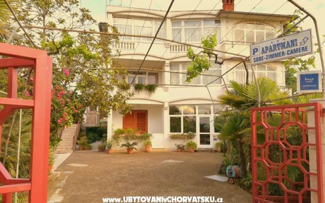 Apartmány Gržetić - ubytovanie ostrov Krk Chorvátsko