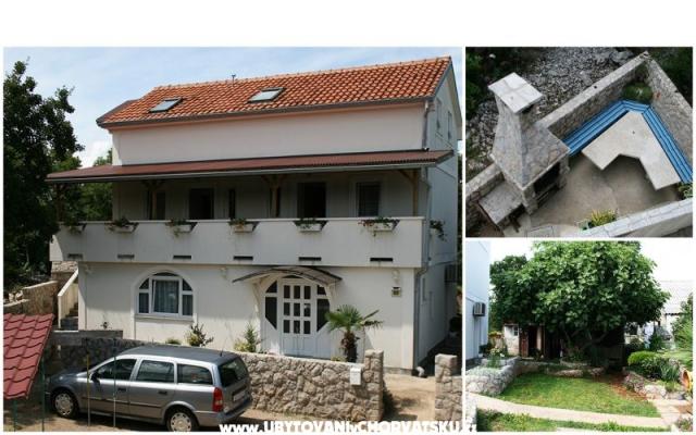 Apartmány  Miskovic - ubytovanie ostrov Krk Chorvátsko