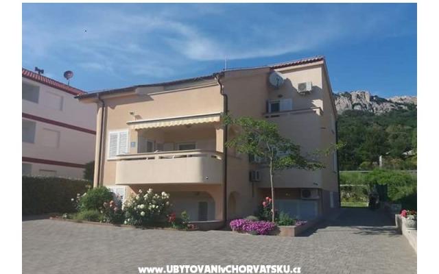 Baška Apartmány Dorić - ubytovanie ostrov Krk Chorvátsko