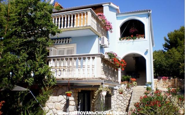The Blue Dom Apartmány - ubytovanie ostrov Krk Chorvátsko