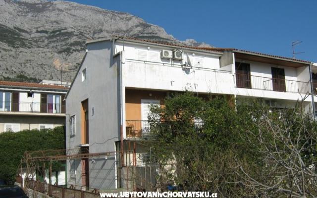  Apartmány  Ante - ubytovanie Makarska Chorvátsko
