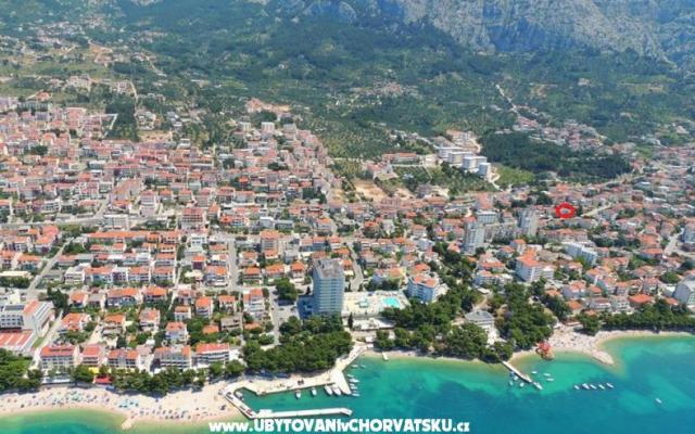 Apartmán Glavicic - ubytovanie Makarska Chorvátsko