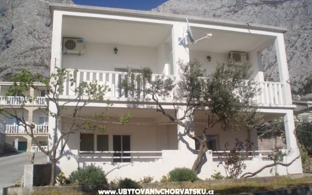 Apartmány Mileta - ubytovanie Makarska Chorvátsko