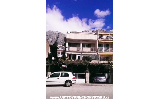 Apartmány Mira - ubytovanie Makarska Chorvátsko