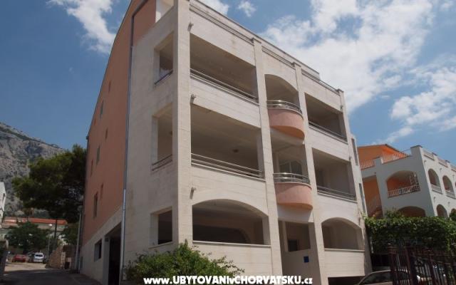 Apartmány Šala - ubytovanie Makarska Chorvátsko