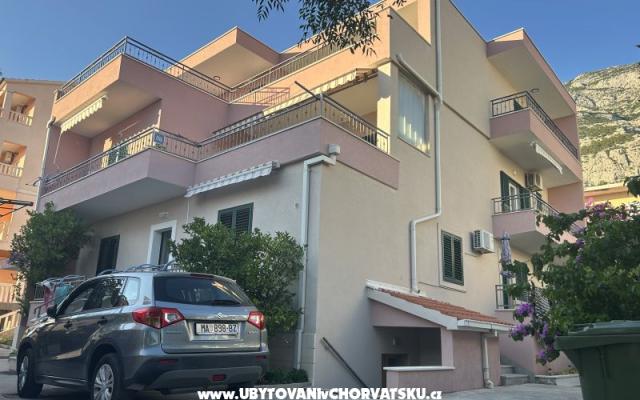 Apartmány Vrpolje  - ubytovanie Makarska Chorvátsko