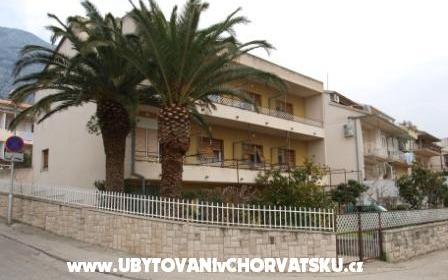Izby - Tonći - ubytovanie Makarska Chorvátsko
