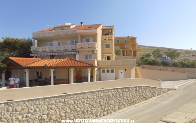 Apartmány Egidio - ubytovanie Novalja – Pag Chorvátsko