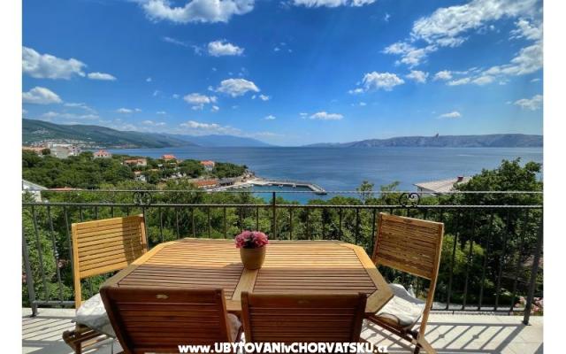 Apartmány Gajeta Povile - ubytovanie Novi Vinodolski Chorvátsko