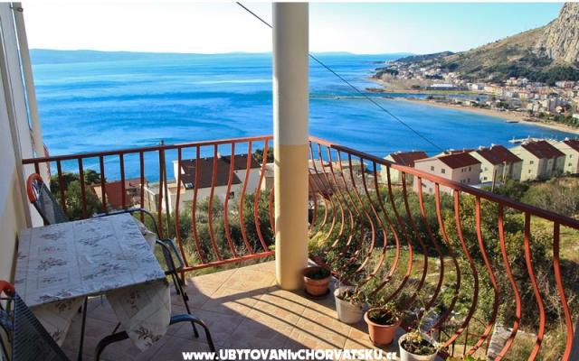 Apartmány Cera - ubytovanie Omiš Chorvátsko